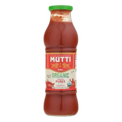 Mutti, Organic Tomato Puree Passata, 19.7 Oz (Case Of 6) Mutti