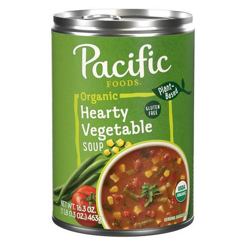 Pacific Foods, Organic Hearty Vegetable Soup, 16.3 Oz (Case Of 12) Pacific Foods