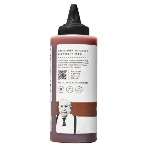 Kinders, Roasted Garlic BBQ Sauce, 15.5 Oz (Case Of 6) Kinders