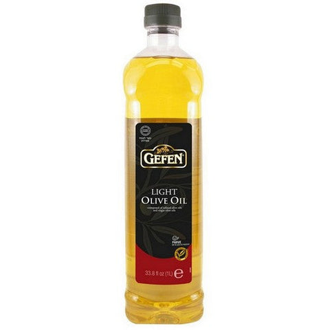 Gefen, Extra Light Olive Oil Kosher for Passover, 33.8 Oz(Case Of 12) Gefen
