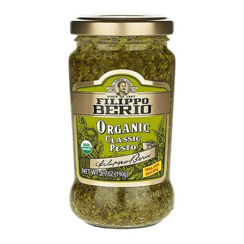 Filippo Berio, Organic Classic Pesto, 6.7 Oz(Case Of 6) Filippo Berio