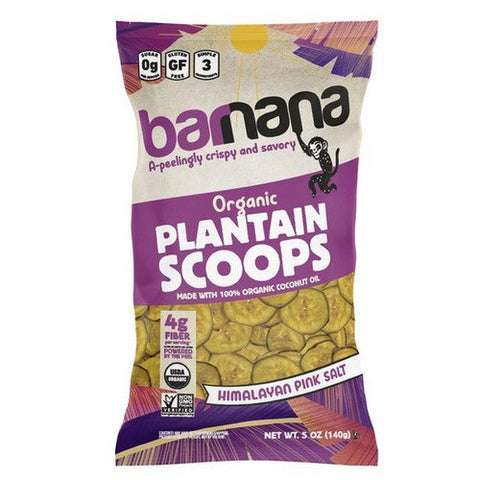 Barnana, Plantain Scoops Pink Salt, 5 Oz (Case Of 6) Barnana