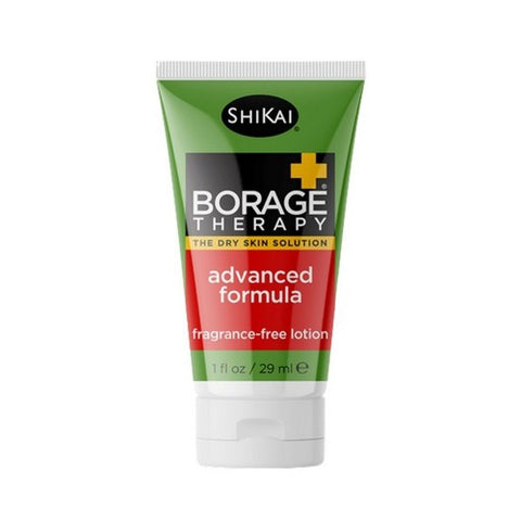 Shikai, Borage Therapy Advanced Formula Lotion Fragrance Free, 1 Oz(Case Of 18) Shikai