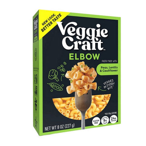 Veggiecraft, Cauliflower Elbow Pasta, 8 Oz(Case Of 6) Veggiecraft