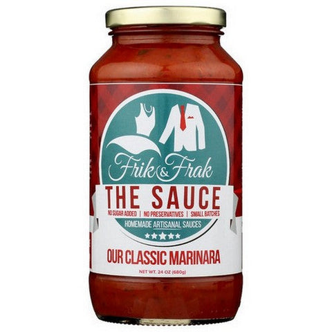 Frik & Frak, The Sauce Classic Marinara, 24 Oz(Case Of 6) Frik & Frak