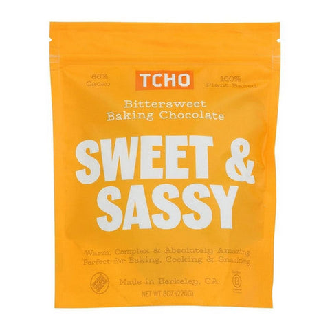 Tcho, Organic Chocolate Sweet And Sassy, 8 Oz(Case Of 6) Tcho