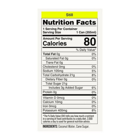 Coaqua, Still Coconut Water, 16.9 Oz(Case Of 12) Coaqua