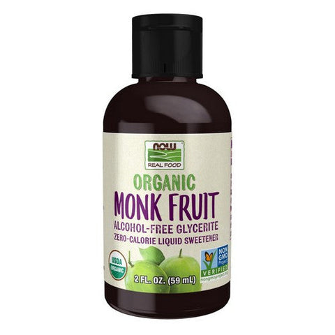 Now Foods, Organic Monk Fruit Liquid Glycerite, 2 Oz Now Foods