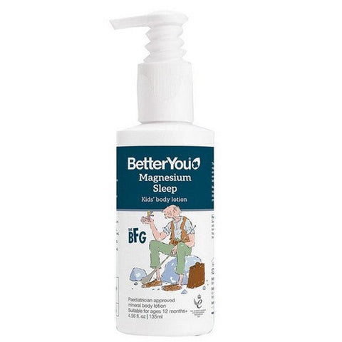 Betteryou, Magnesium Sleep Kids Mineral Body Lotion, 4.56 Oz Betteryou