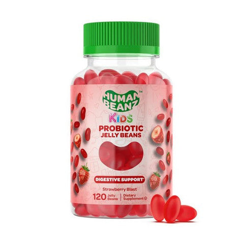 Human Beanz, Kids Probiotic Strawberry Blast, 120 Count Human Beanz