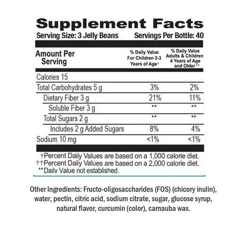 Human Beanz, Kids Fiber Lemon Blast, 120 Count Human Beanz