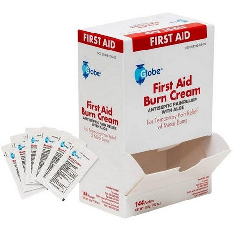 Globe, First Aid Burn Cream, 144 Count Globe