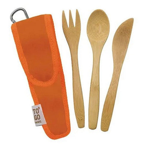 To-Go Ware, Orange Reusable Repeat Utensil For Kids, 1 Count To-Go Ware