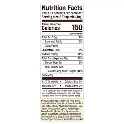 Bobs Red Mill, Gluten-Free Chocolate Cake Mix, 16 Oz Bobs Red Mill