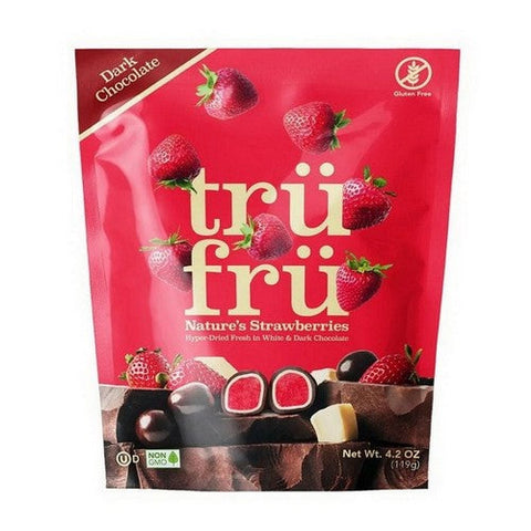 Tru Fru, Strawberries Dark Chocolate, 4.2 Oz Tru Fru