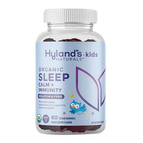 Kids Melatonin-Free Organic Sleep Calm Plus Immunity 60 Count by Hylands