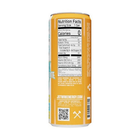 JST WRK Energy, JST WRK Energy Drink Shark Bite, 16 Oz (12 Count) JST WRK Energy