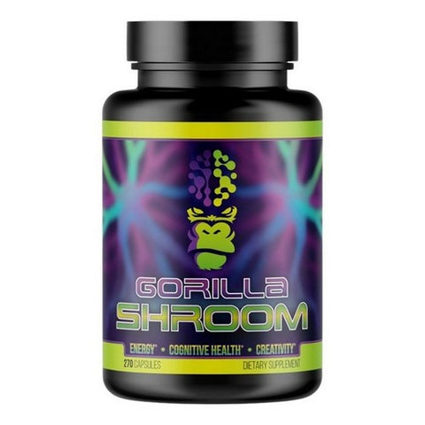 Gorilla Mind, Gorilla Shroom, 270 Caps Gorilla Mind