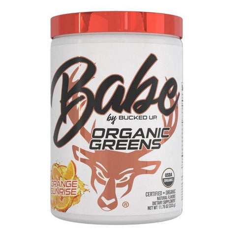 Bucked Up Babe Greens Orange 330 Grams by Bucked Up
