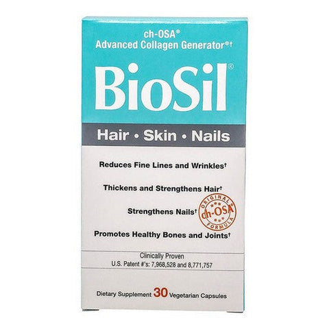 Biosil, Hair Skin Nails, 30 Capsules Biosil