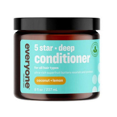 Everyone, Everyone 5 Star Deep Conditioner Coconut And Lemon, 8 Oz Everyone