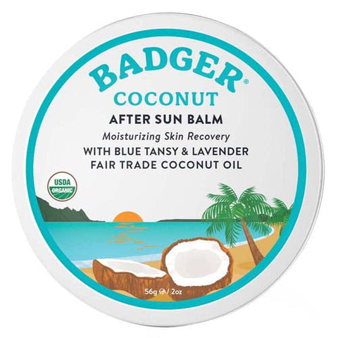 Badger Balm, Coconut After Sun Balm, 2 Oz Badger Balm