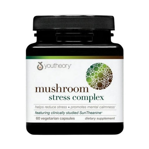 Mushroom Stress Complex 60 Vegcaps by Youtheory