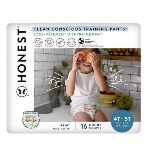 The Honest Company, Training Pant 4T/5T Color, 16 Count The Honest Company