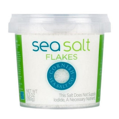Cornish Sea Salt, Original Flakes, 5.3 Oz (Case Of 8) Cornish Sea Salt