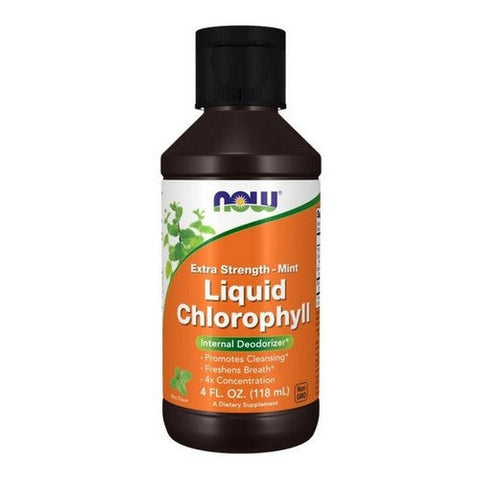 Now Foods, Chlorophyll Liquid Extra Strength Mint, 4 Oz Now Foods
