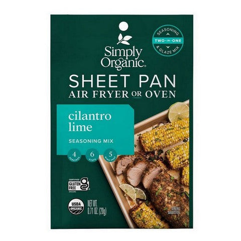 Simply Organic, Organic Sheet Pan Seasoning Cilantro Lime, 0.71 Oz Simply Organic