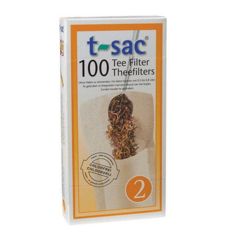 T-Sac, Tea Filter 2, 100 Count T-Sac