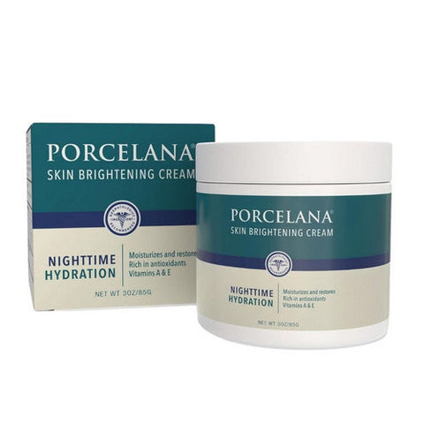 Porcelana, Skin Brightening Cream Nighttime Hydration, 3 Oz Porcelana