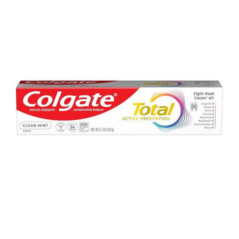 Colgate, Total Clean Mint Toothpaste, 5.1 Oz Colgate