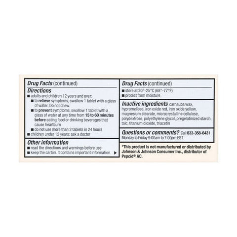 Foster And Thrive, Original Strength Acid Reducer, 10 Mg, 90 Tabs Foster And Thrive