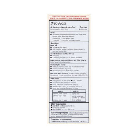 Foster And Thrive, Children'S Allergy Relief, 8 Oz Foster And Thrive