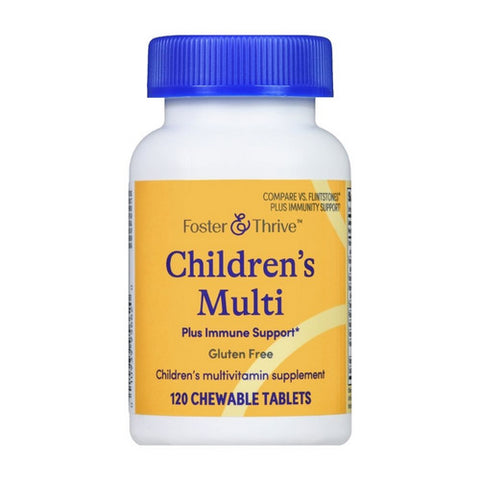 Foster And Thrive, Children's Multi Plus Immune Support Chewable, 120 Tabs Foster And Thrive