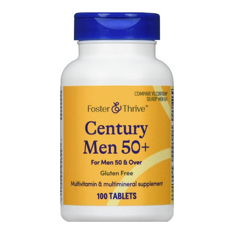 Foster And Thrive, Century Men 50 Plus, 100 Tabs Foster And Thrive