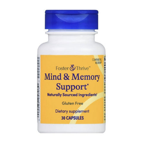 Foster And Thrive, Mind And Memory Support, 30 Capsules Foster And Thrive