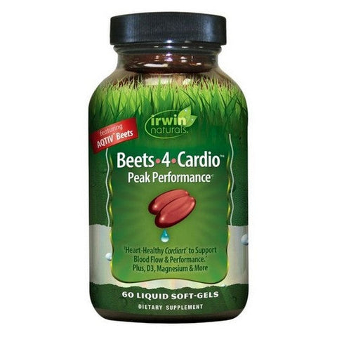Irwin Naturals, Beets 4 Cardio Peak Performance, 60 Liquid Softgels Irwin Naturals