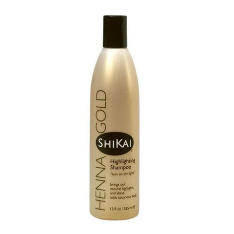 Shikai, Shampoo HG Highlighting, HENNA GOLD , 12 OZ Shikai