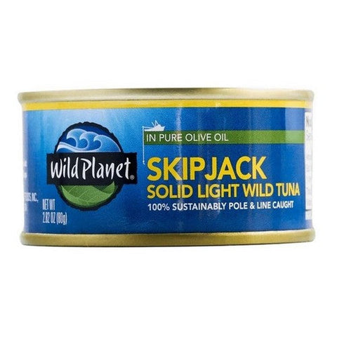 Wild Planet, Wild Tuna Skipjack, 2.82 Oz (Case Of 12) Wild Planet