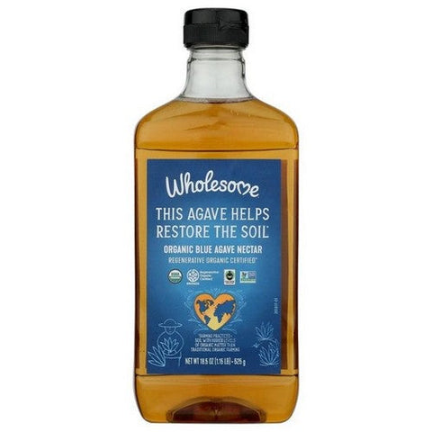 Wholesome, Blue Agave Nectar, 18.5 Oz (Case Of 6) Wholesome