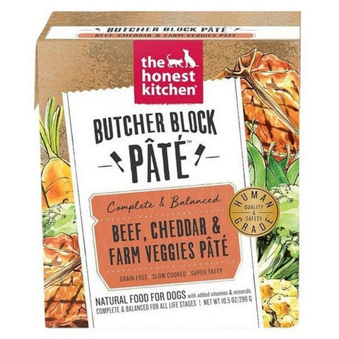The Honest Kitchen, Pate Beef Cheddar And Farm Veggies Dog Food Wet, 10.5 Oz (Case Of 6) The Honest Kitchen