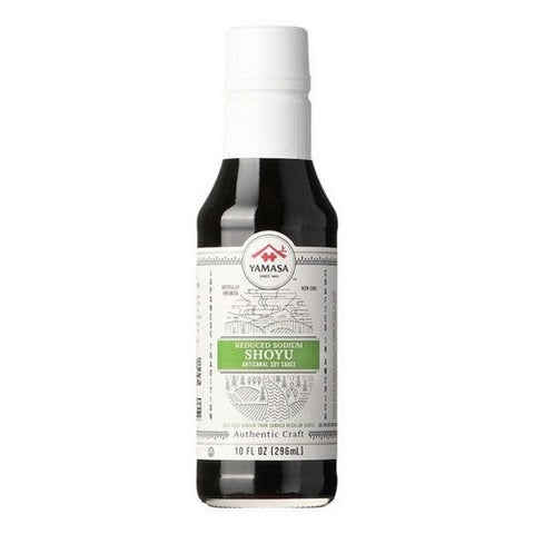 Yamasa, Shoyu Soy Sauce Reduced Sodium, 10 Oz (Case Of 6) Yamasa