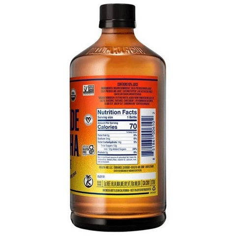 Health-Ade, Cayenne Cleanse Kombucha, 16 Oz (Case Of 12) Health-Ade