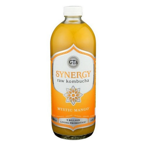 GT's, Organic Kombucha Mystic Mango, 48 Oz (Case Of 6) GT's