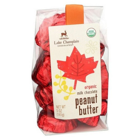 Lake Champlain, Organic Milk Chocolate And Peanut Butter, 5 Oz (Case Of 12) Lake Champlain
