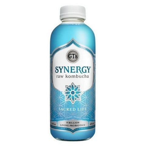 GT's, Sacred Life Kombucha, 16 Oz (Case Of 12) GT's