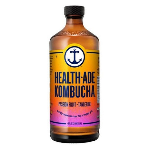 Health-Ade, Passion Fruit Tangerine Kombucha, 48 Oz (Case Of 6) Health-Ade
